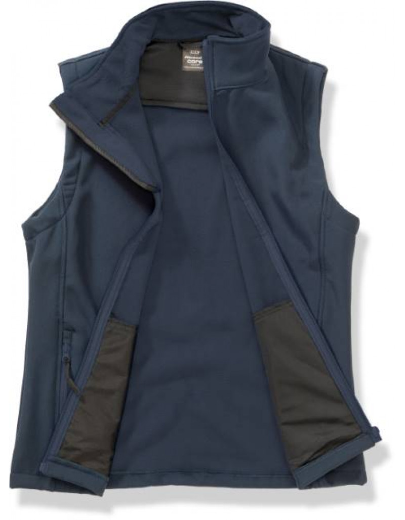 Vestă softshell cu 2 straturi pentru femei, imprimabilă